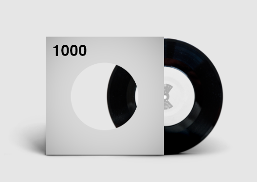 1000 singoli, bustina generica